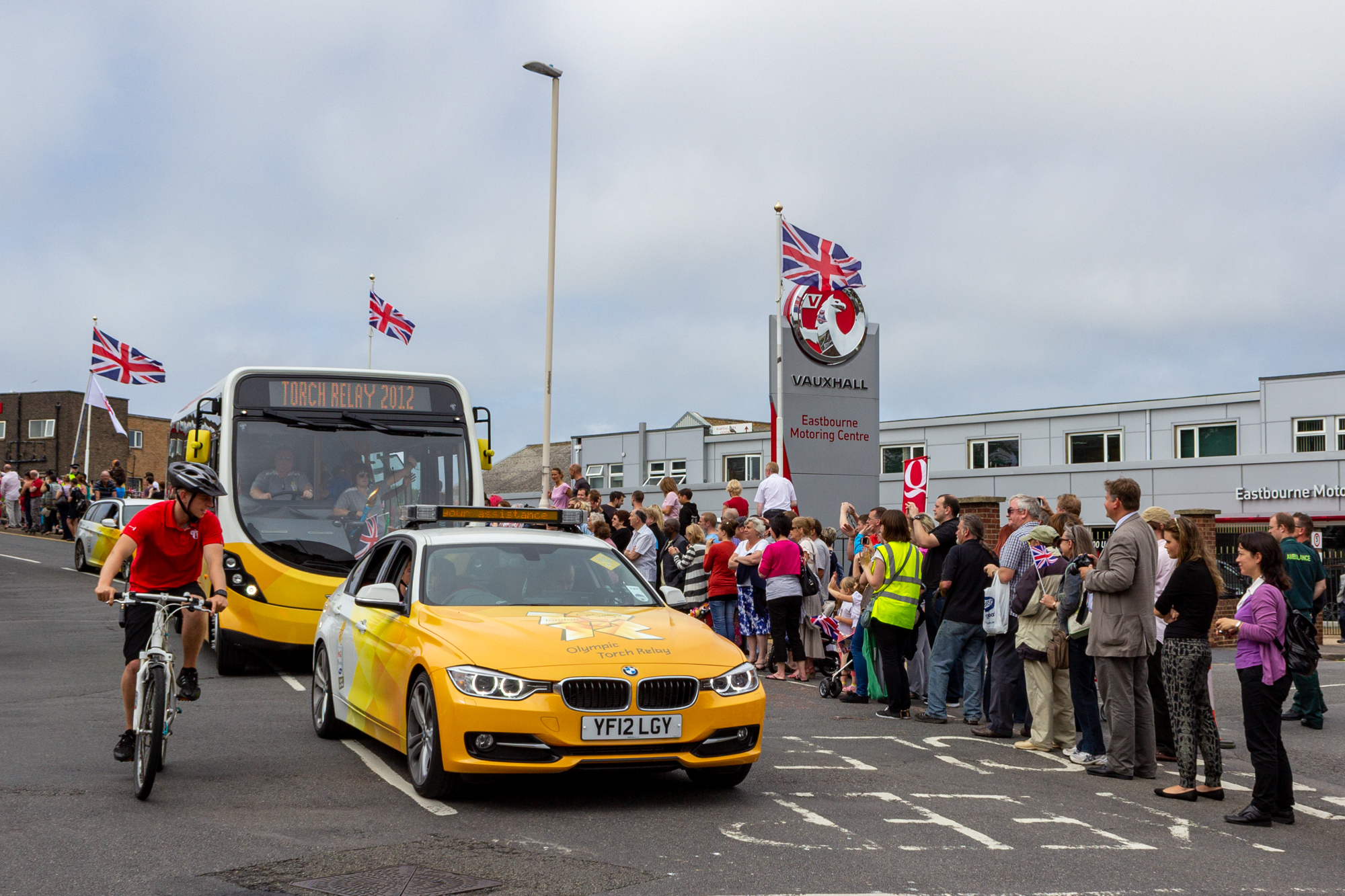 Olympic Torch Relay 2012 Vehicles