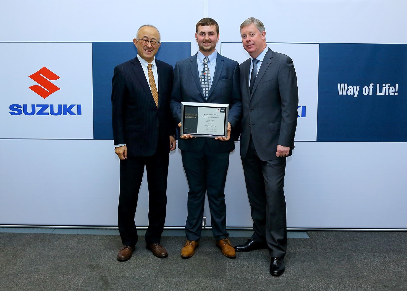 Suzuki Apprentice of the Year 3rd Year Running - EMC News