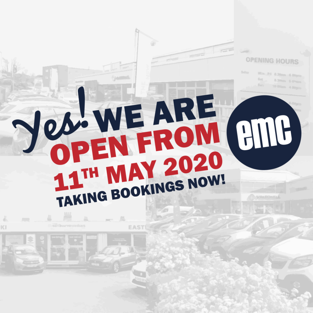 Yes We Are Open from 11th May 2020