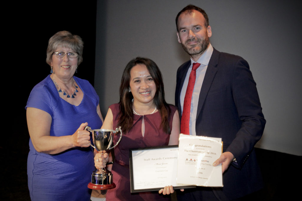 ESHT Awards 2016 Chairmans Cup Maria Mirlees-Ward