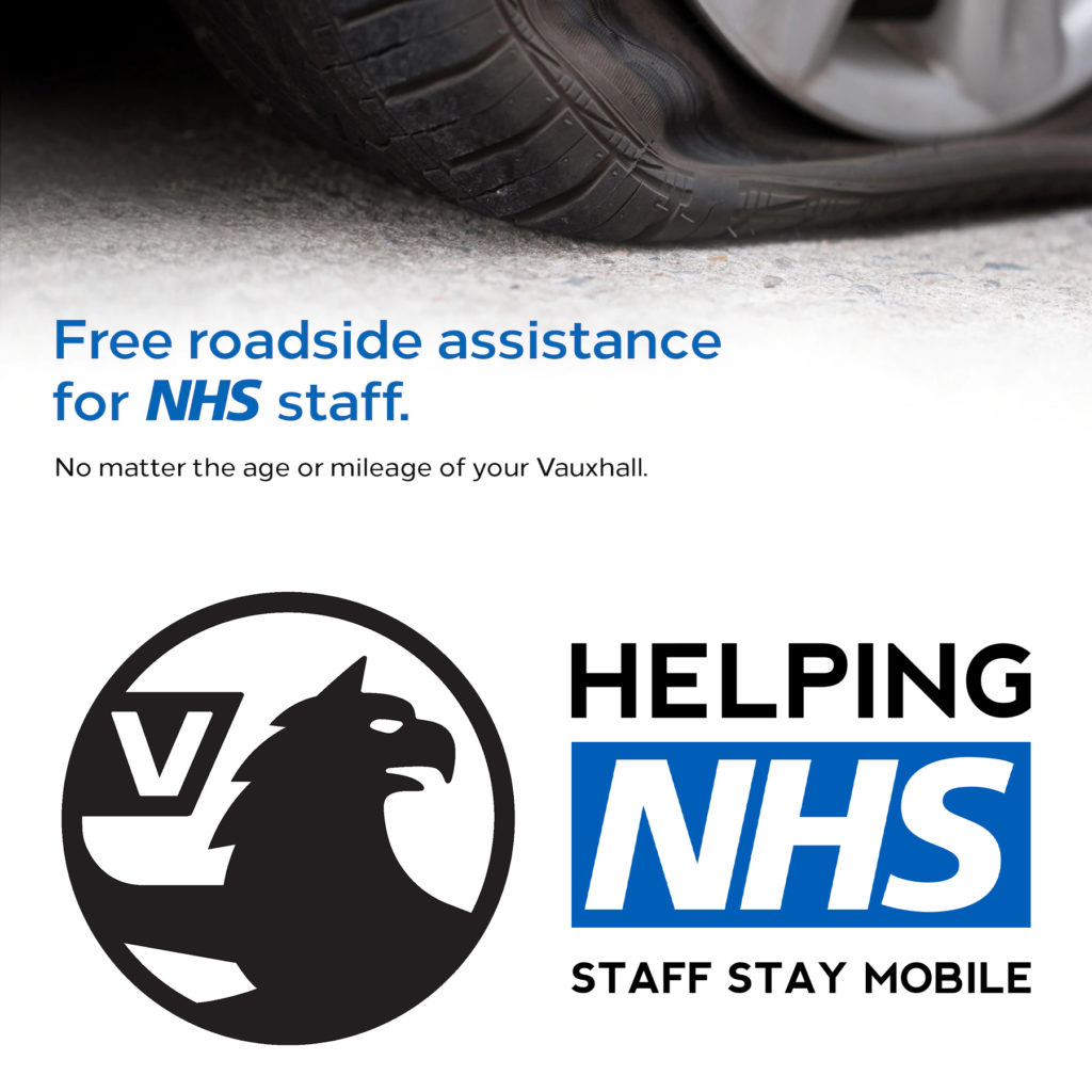 Vauxhall's Free NHS Roadside Assistance