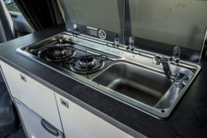 Vauxhall Vivaro Elite Campervan Kitchen