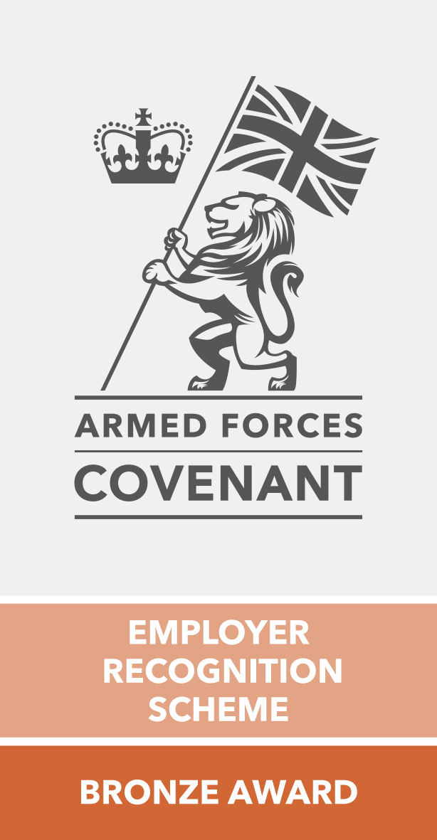Armed Forces Covenant Employer Recognition Scheme Bronze Award 2018