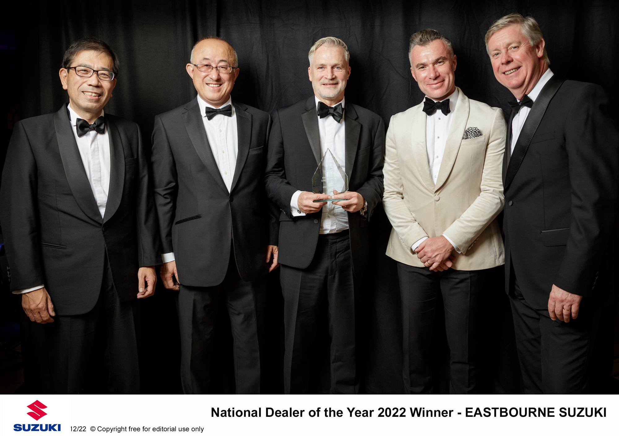 Eastbourne Suzuki National Dealer of the Year 2022 Winner