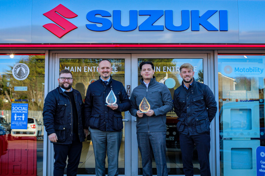 Eastbourne Suzuki wins National and Regional Dealer of the Year 2022
