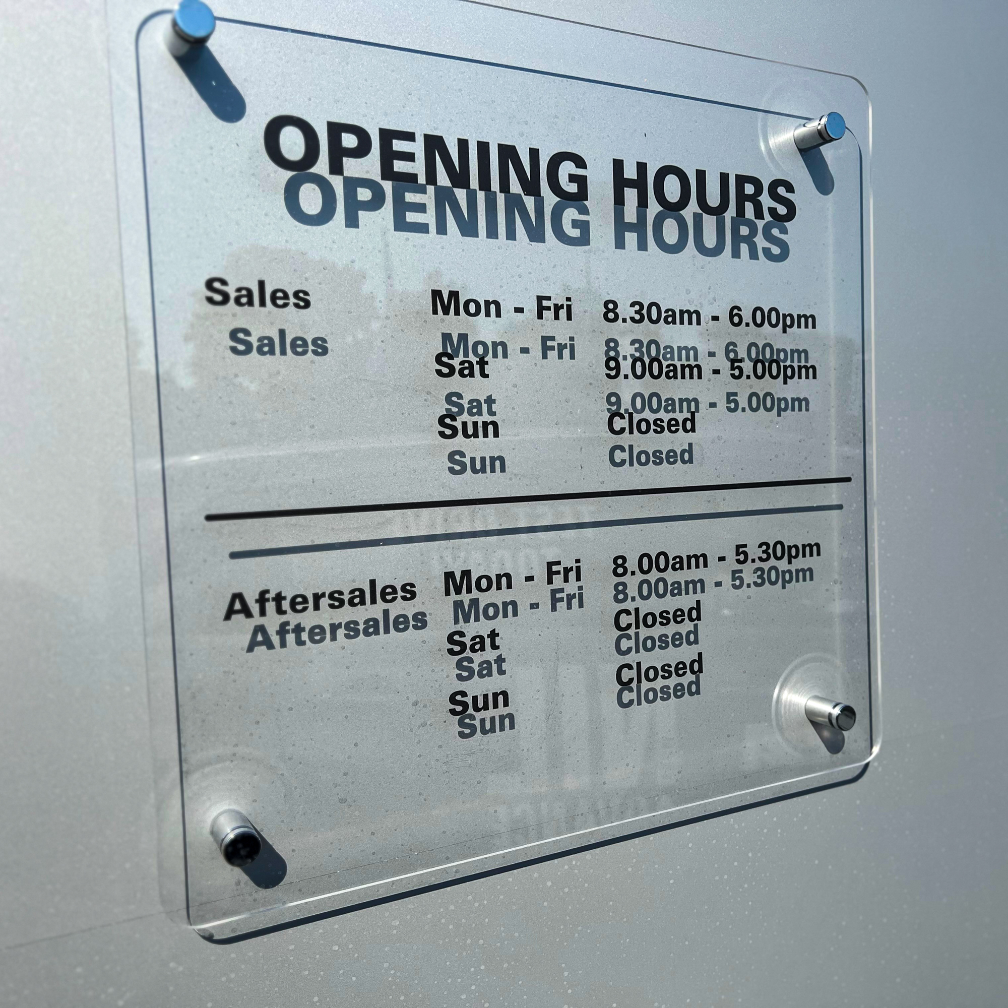 EMC Uckfield Suzuki's Opening Hours for Sales and Service