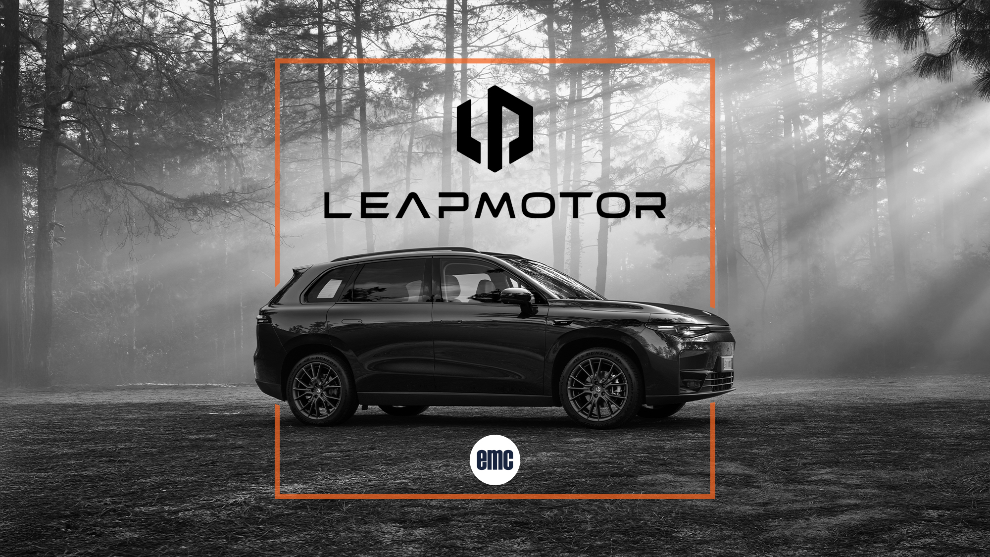 Leapmotor Logo with a C10 Car