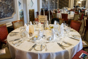 Eastbourne Motoring Centre's Table at the Grand Hotel